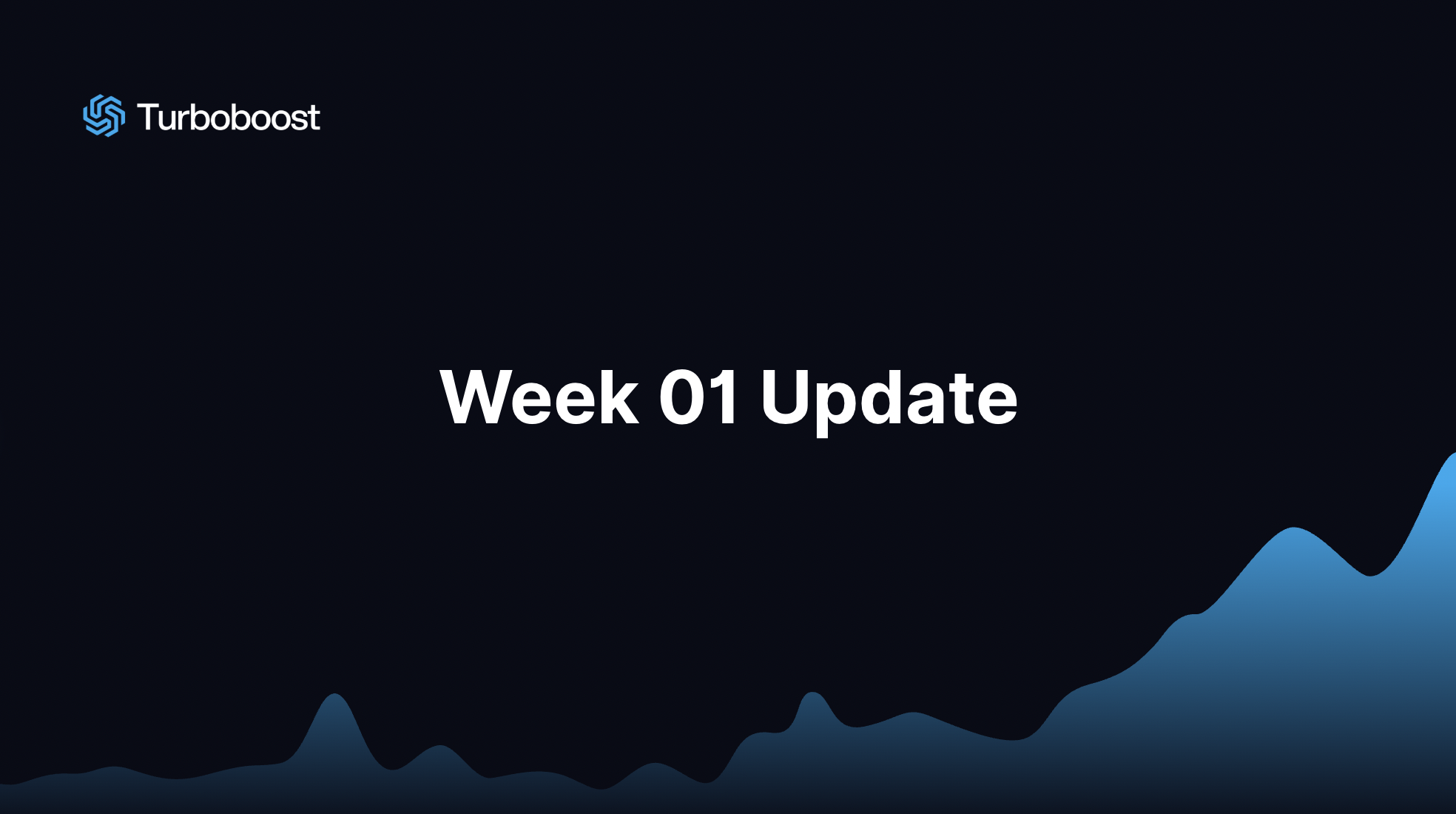 Week 01 Update