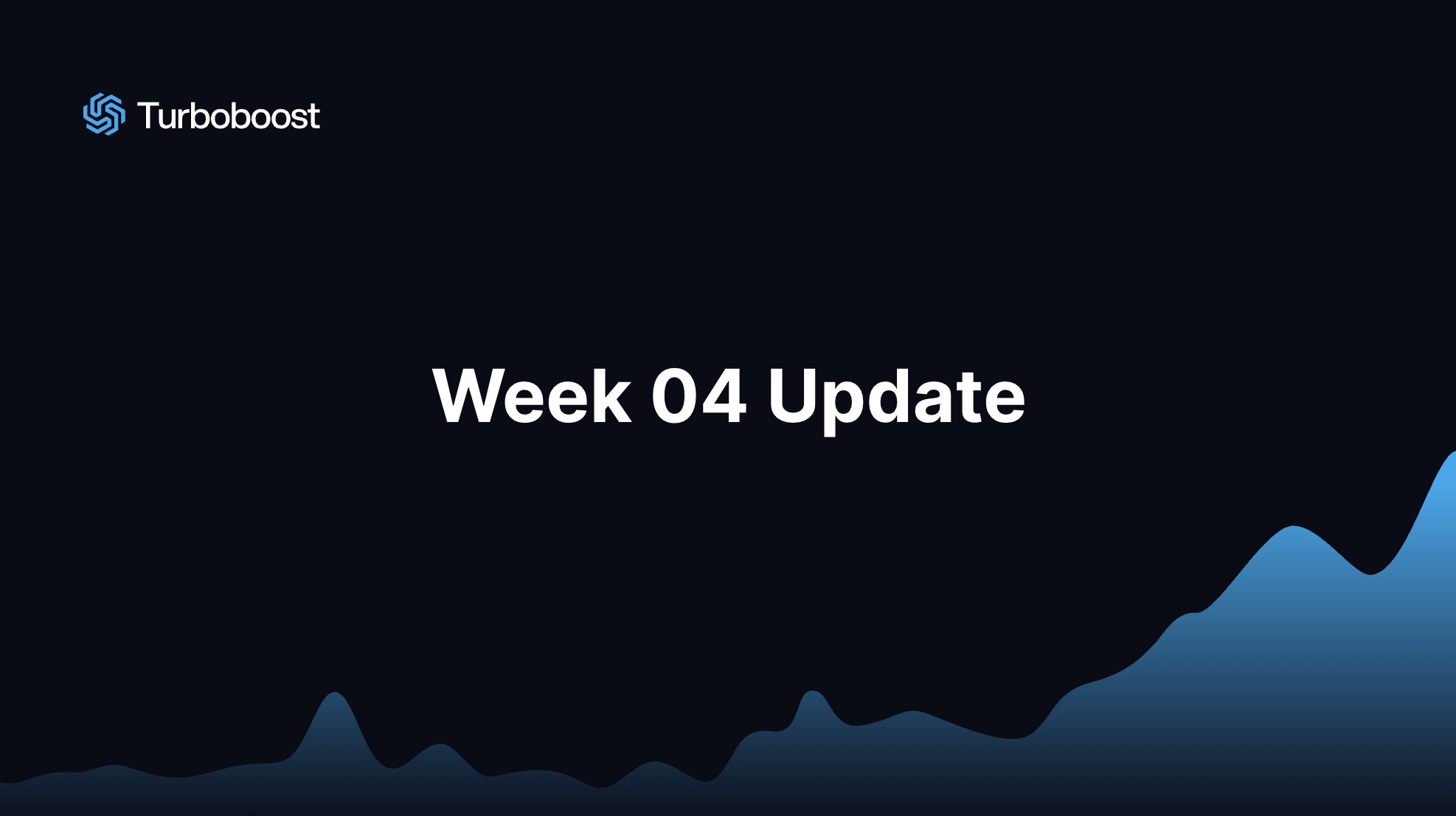 Week 04 Update – We are (secretly) Live!